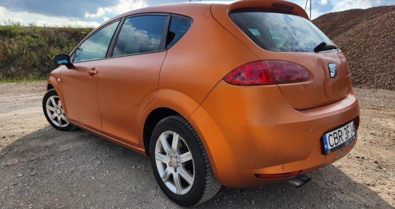Seat Leon cena 7500 przebieg: 211600, rok produkcji 2006 z Brodnica małe 154